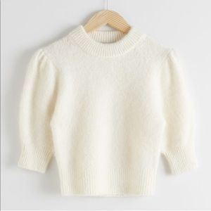 & Other Stories Short Sleeve Sweater